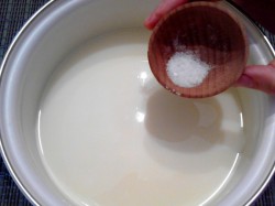 Молочный суп с лапшой - шаг 3 Молочный суп с лапшой - шаг 3