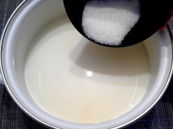 Молочный суп с лапшой - шаг 4 Молочный суп с лапшой - шаг 4