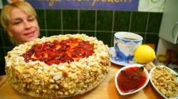 Песочный торт с арахисом и грецкими орехами - шаг 27 Песочный торт с арахисом и грецкими орехами - шаг 27