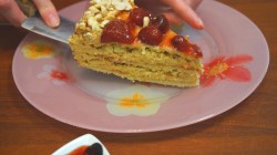 Песочный торт с арахисом и грецкими орехами - шаг 28 Песочный торт с арахисом и грецкими орехами - шаг 28