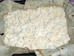 Ачма из лаваша с  творогом на кефире - шаг 9