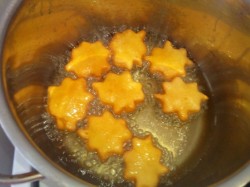 Хворост на сметане - шаг 8 Хворост на сметане - шаг 8