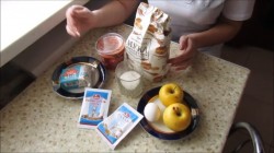 Яблочное печенье на сметане - шаг 1 Яблочное печенье на сметане - шаг 1