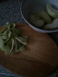 Яблочные оладьи с овсяной мукой - шаг 1