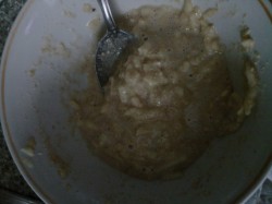 Яблочные оладьи с овсяной мукой - шаг 4