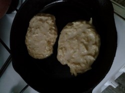 Яблочные оладьи с овсяной мукой - шаг 5