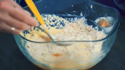 Яблочный пирог с мёдом на овсяном тесте - шаг 10 Яблочный пирог с мёдом на овсяном тесте - шаг 10