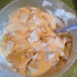 Яблочный пирог шарлотка в духовке - шаг 5 Яблочный пирог шарлотка в духовке - шаг 5