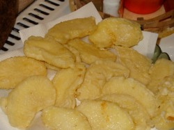 Яблоки в карамели с кунжутом - шаг 3 Яблоки в карамели с кунжутом - шаг 3