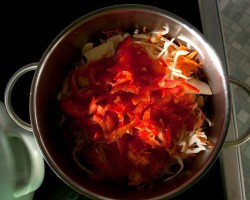 Щи на зиму с помидорами - шаг 3 Щи на зиму с помидорами - шаг 3