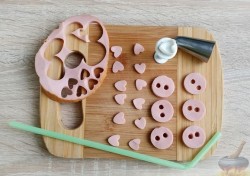 Закуска в тарталетках Поросята - шаг 7