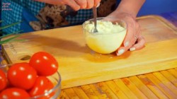 Закусочный торт из кабачков с помидорами и зеленью - шаг 18