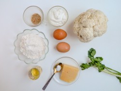 Заливной пирог с цветной капустой - шаг 1