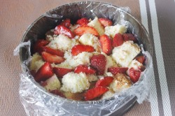 Заливной торт с фруктами - шаг 11 Заливной торт с фруктами - шаг 11