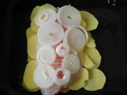 Запеченная телапия с картофелем - шаг 7