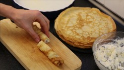 Запеченные блины с творогом и изюмом - шаг 12 Запеченные блины с творогом и изюмом - шаг 12