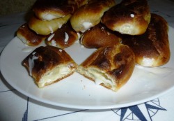 Заварное тесто для пирожных - шаг 10 Заварное тесто для пирожных - шаг 10