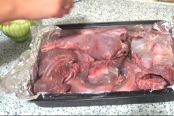 Заяц в духовке сочный - шаг 3 Заяц в духовке сочный - шаг 3