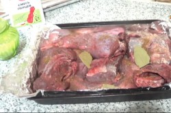 Заяц в духовке сочный - шаг 4 Заяц в духовке сочный - шаг 4