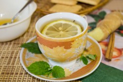 Зеленый чай с имбирем лимоном и медом - шаг 10 Зеленый чай с имбирем лимоном и медом - шаг 10