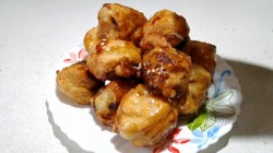 Китайский десерт - бананы в карамели с кунжутом - шаг 6