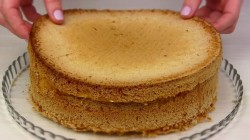 Бисквитный торт Одуванчик со сливочным кремом - шаг 25