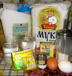 Кислое тесто на дрожжах - шаг 1