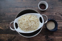 Удон с курицей и овощами - шаг 7