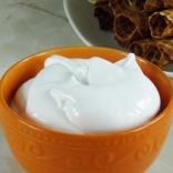 Крем на яичных белках для вафельных трубочек - шаг 9