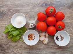 Маринованные помидоры быстрого приготовления - шаг 1