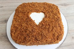 Ленивый медовик без раскатки коржей - шаг 13 Ленивый медовик без раскатки коржей - шаг 13