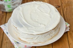 Медовик на сковороде - шаг 24