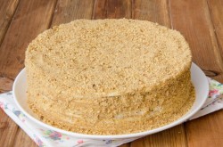 Медовик на сковороде - шаг 26