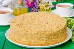 Медовик на сковороде - шаг 27