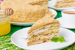 Медовик на сковороде - шаг 28