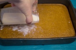 Мокрый манник на кефире - шаг 11 Мокрый манник на кефире - шаг 11