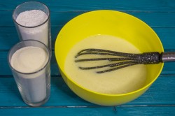 Мокрый манник на кефире - шаг 7 Мокрый манник на кефире - шаг 7