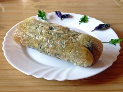 Мраморный рулет из курицы новогодний - шаг 13 Мраморный рулет из курицы новогодний - шаг 13