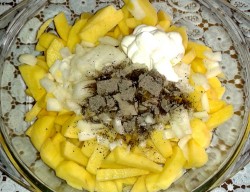 Пирожки из готового слоеного теста в духовке - шаг 2