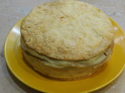 Простой торт Наполеон в домашних условиях - шаг 13