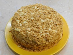 Простой торт Наполеон в домашних условиях - шаг 15