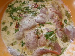 Шашлык из куриной печени на мангале - шаг 4