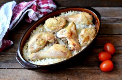 Рис с курицей в духовке - шаг 7