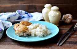 Рис с курицей в духовке - шаг 8