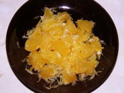 Апельсиновая шарлотка с апельсинами в духовке - шаг 3