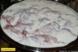 Шашлык на кефире из свинины - шаг 8