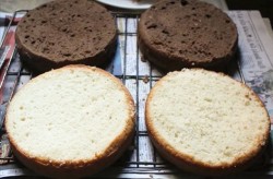 Шахматный торт - шаг 28 Шахматный торт - шаг 28