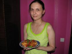 Шницель из куриного фарша по-полесски - шаг 13