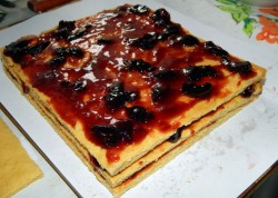 Торт с джемом - шаг 10 Торт с джемом - шаг 10