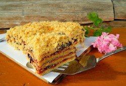 Торт с джемом - шаг 11 Торт с джемом - шаг 11